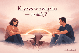 Kryzys w związku - rysunkowa grafika tytułowa artykułu o rozpoznawaniu kryzysu i ratowaniu relacji