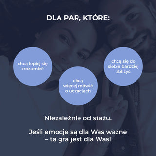 Gra dla par Emocje Nasze Rozmowy – dla par, które chcą lepiej się zrozumieć i zbliżyć emocjonalnie