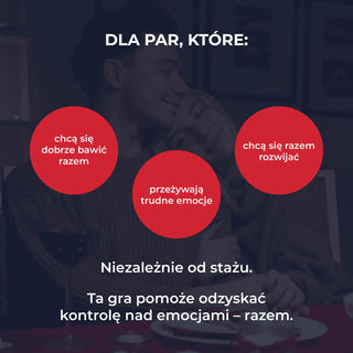 Gra dla par i gry dla pary, które chcą dobrze się bawić, rozwijać relację i lepiej radzić sobie z emocjami