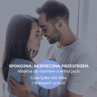 Gra dla pary Emocje Nasze Rozmowy – spokojna i bezpieczna przestrzeń do rozmów w czasie we dwoje