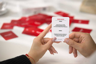 Karta z pytaniem z gry Rozmowy o Nas Marzenia i Plany - pytanie o romantyczną randkę marzeń