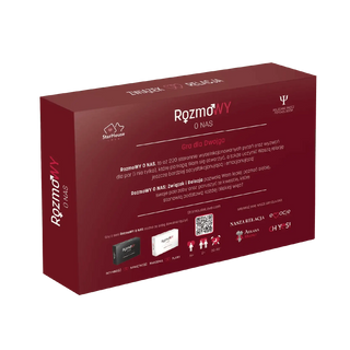 Tył opakowania gry dla par na prezent Rozmowy o Nas związek i relacja.