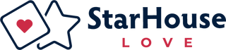 Logo StarHouse Love - producent gier dla par o relacjach i intymności