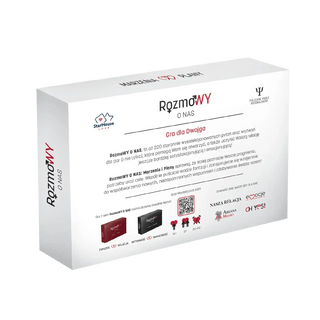 Tył opakowania gry dla par na prezent Rozmowy o Nas marzenia i plany.